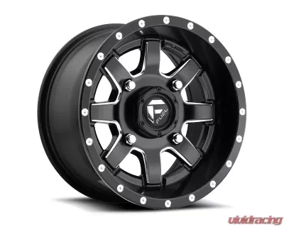 FUEL 1PC D538 Maverick Wheel 24x10 Blank +12mm Matte Black Milled - D53824000060D