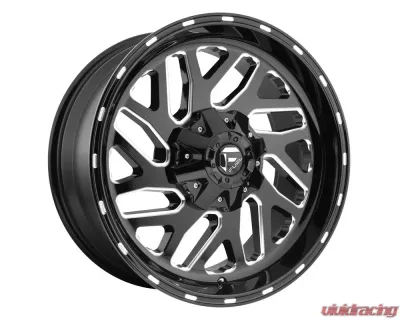 FUEL D581 Triton Wheel 24x12 8x165.1 -44mm Gloss Black Milled - D58124208247