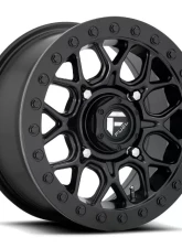 FUEL UTV D916 Tech BL Wheel 15x7 4x4x156 +38mm Matte Black                                     - D9161570A554 - Image 3