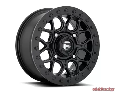 FUEL UTV D916 Tech BL Wheel 15x7 4x4x156 +38mm Matte Black - D9161570A554