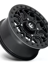 FUEL UTV D916 Tech BL Wheel 15x7 4x4x156 +38mm Matte Black                                     - D9161570A554 - Image 2