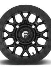 FUEL UTV D916 Tech BL Wheel 15x7 4x4x156 +38mm Matte Black                                     - D9161570A554 - Image 3