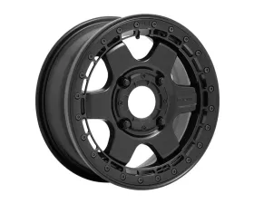 FUEL UTV D922 Block Beadlock Wheel 15.00x6.00 4x156.00 38mm Matte Black With Black Ring