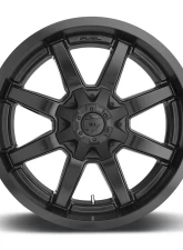 FUEL D436 Maverick Matte Black 1-Piece Cast Wheel 20x8.25 8x210 -221mm                                     - D43620829335 - Image 3