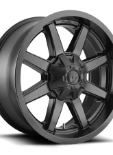 FUEL D436 Maverick Matte Black 1-Piece Cast Wheel 20x8.25 8x210 -221mm                                     - D43620829335 - Image 2