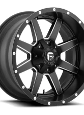 FUEL D538 Maverick AUS Black & Milled 1-Piece Cast Wheel 17x8.5 6x114.3 | 6x139.7 32mm                                     - D53817852760 - Image 3