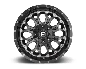 FUEL D561 Crush Gloss Black w/ Double Dark Tint 1-Piece Cast Wheel 18x9 6x120 | 6x139.7 19mm