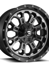 FUEL D561 Crush Gloss Black w/ Double Dark Tint 1-Piece Cast Wheel 20x10 6x135 | 6x139.7 -19mm                                     - D56120009846 - Image 2