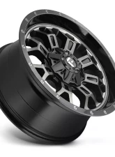 FUEL D561 Crush Gloss Black w/ Double Dark Tint 1-Piece Cast Wheel 20x10 6x135 | 6x139.7 -19mm                                     - D56120009846 - Image 3