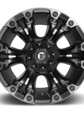 FUEL D569 Vapor Black w/ DDT 1-Piece Cast Wheel 17x9 6x139.7 20mm                                     - D56917908457 - Image 3