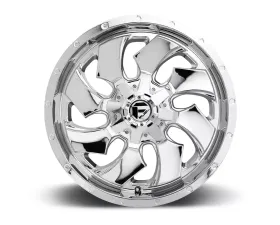 Fuel D573 Cleaver Chrome 1-Piece Cast Wheel 22x12 6x135|6x139.7 -44mm