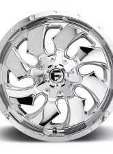Fuel D573 Cleaver Chrome 1-Piece Cast Wheel 22x12 6x135|6x139.7 -44mm                                     - D57322209847 - Image 3