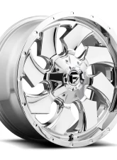 Fuel D573 Cleaver Chrome 1-Piece Cast Wheel 22x12 6x135|6x139.7 -44mm                                     - D57322209847 - Image 2