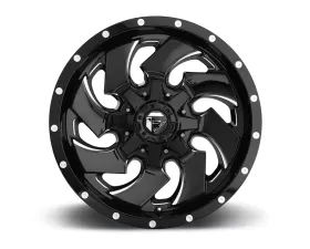 FUEL D574 Cleaver Gloss Black & Milled 1-Piece Cast Wheel 18x9 6x135 | 6x139.7 20mm