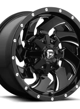FUEL D574 Cleaver Gloss Black & Milled 1-Piece Cast Wheel 22x12 5x139.7 | 5x150 -44mm                                     - D57422207047 - Image 2