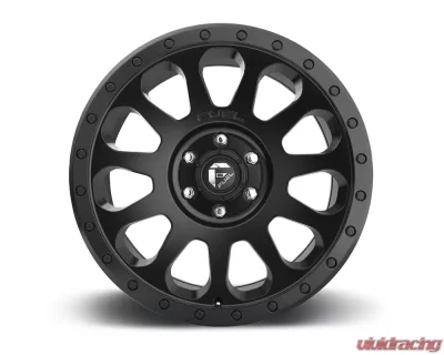 FUEL D579 Vector AUS Matte Black 1-Piece Cast Wheel 16x8 5x120 20mm - D5791680A352