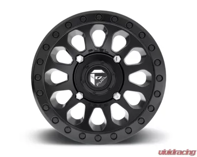 FUEL UTV D579 Vector Matte Black 1-Piece Cast Wheel 14x7 4x136 38mm - D5791470A654