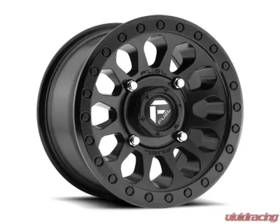 FUEL UTV D579 Vector Matte Black 1-Piece Cast Wheel 14x7 4x136 38mm - D5791470A654