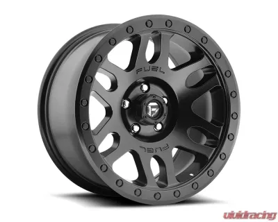 Fuel D584 Recoil Matte Black 1-Piece Cast Wheel 18x9 6x120 07mm - D58418909452