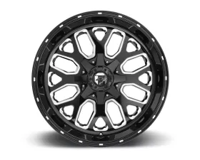 FUEL D588 Titan Black & Milled 1-Piece Cast Wheel 20x9 6x135 | 6x139.7 01mm