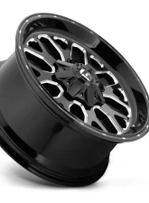 FUEL D588 Titan Black & Milled 1-Piece Cast Wheel 20x10 6x135 | 6x139.7 -18mm                                     - D58820009846 - Image 3