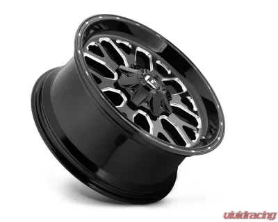 FUEL D588 Titan Black & Milled 1-Piece Cast Wheel 20x10 6x135 | 6x139.7 -18mm - D58820009846