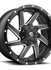 Fuel D594 Renegade Black & Milled 1-Piece Cast Wheel 20x10 6x135|6x139.7 -18mm                                     - D59420009847 - Image 2