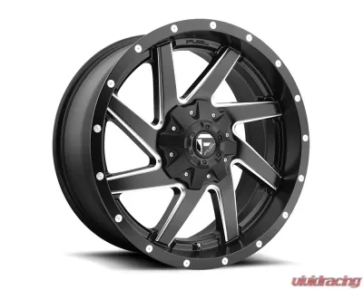Fuel D594 Renegade Black & Milled 1-Piece Cast Wheel 20x10 6x135|6x139.7 -18mm - D59420009847