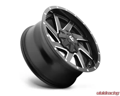 Fuel D594 Renegade Black & Milled 1-Piece Cast Wheel 20x10 6x135|6x139.7 -18mm - D59420009847