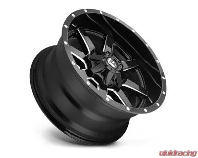 FUEL D610 Maverick Gloss Black & Milled 1-Piece Cast Wheel 22x12 5x114.3 | 5x127 -44mm - D61022202647
