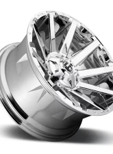 FUEL D614 Contra Chrome 1-Piece Cast Wheel 22x12 8x170 -44mm                                     - D61422201747 - Image 3
