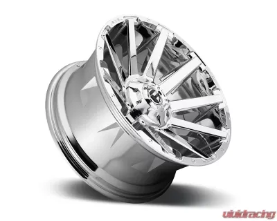 FUEL D614 Contra Chrome 1-Piece Cast Wheel 22x12 8x170 -44mm - D61422201747