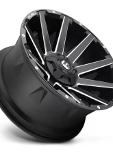 FUEL D616 Contra Matte Black & Milled 1-Piece Cast Wheel 20x10 6x135 | 6x139.7 -19mm                                     - D61620009846 - Image 3