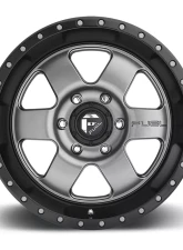 Fuel D619 Podium Anthracite w/ Black Lip 1-Piece Cast Wheel 17x9 6x139.7 01mm                                     - D61917908350 - Image 3