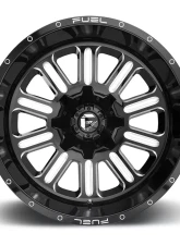 FUEL D620 Hardline Gloss Black & Milled 1-Piece Cast Wheel 22x12 6x135 | 6x139.7 -45mm                                     - D62022209846 - Image 3