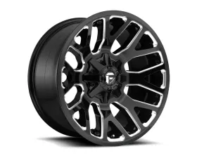 FUEL D623 Warrior Gloss Black & Milled 1-Piece Cast Wheel 20x9 6x135 | 6x139.7 20mm