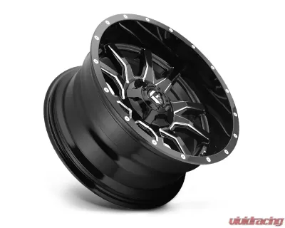Fuel D627 Vandal Gloss Black & Milled 1-Piece Cast Wheel 20x9 5x114.3|5x127 01mm - D62720902650