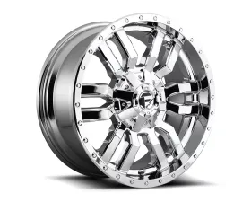 FUEL D631 Sledge Chrome 1-Piece Cast Wheel 20x9 5x150 | 5x139.7 | 5x5.5 01mm