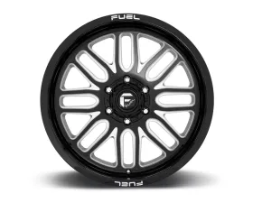 FUEL D662 Ignite Gloss Black & Milled 1-Piece Cast Wheel 20x9 6x135 19mm