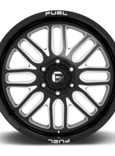 FUEL D662 Ignite Gloss Black & Milled 1-Piece Cast Wheel 20x10 8x170 -18mm                                     - D66220001747 - Image 3