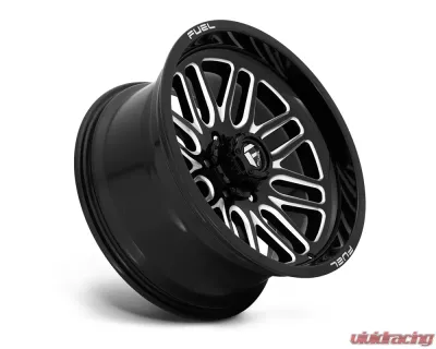 FUEL D662 Ignite Gloss Black & Milled 1-Piece Cast Wheel 20x10 8x170 -18mm - D66220001747
