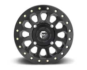 FUEL UTV D920 VectorBL Matte Black 1-Piece Cast Wheel 15x7 4x156 13mm