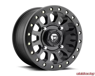 FUEL UTV D920 VectorBL Matte Black 1-Piece Cast Wheel 14x7 4x136 38mm - D9201470A655