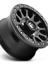 FUEL UTV D920 VectorBL Matte Black 1-Piece Cast Wheel 14x7 4x136 38mm                                     - D9201470A655 - Image 3