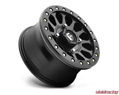 FUEL UTV D920 VectorBL Matte Black 1-Piece Cast Wheel 14x7 4x136 38mm - D9201470A655