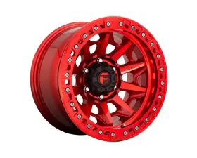 FUEL D113 Covert BL - Off Road Only Wheel 17x9 5x127 | 5x5 -38mm Candy Red