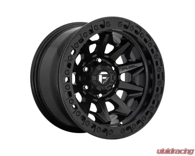 FUEL D113 Covert BL - Off Road Only Wheel 17x9 5x127 | 5x5 -15mm Matte Black - D11417907545