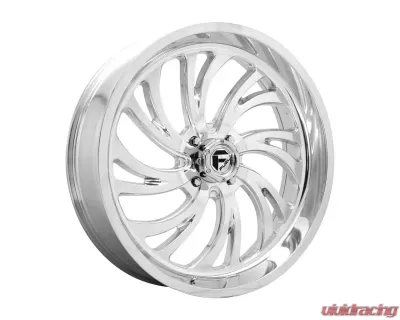FUEL UTV Kompressor Wheel 22x7 4X137 13mm High Luster Polished - D2032270A644