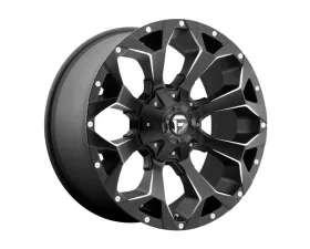 FUEL D546 Assault Wheel 17x8.5 Blank 20mm Matte Black Milled