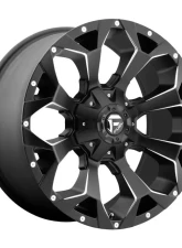 FUEL D546 Assault Wheel 17x8.5 Blank 20mm Matte Black Milled                                     - D54617850055D - Image 3